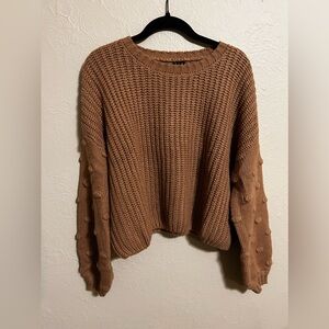 Moon and Madison sweater, size M, dusty rose